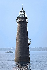 Minots Ledge Light Early Morning in Massachusetts